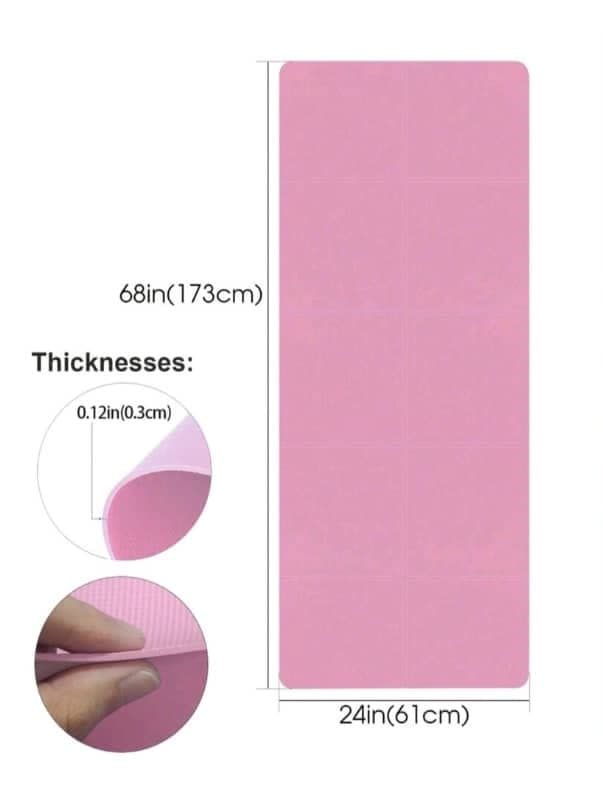 Estera de Yoga (Rosa)
