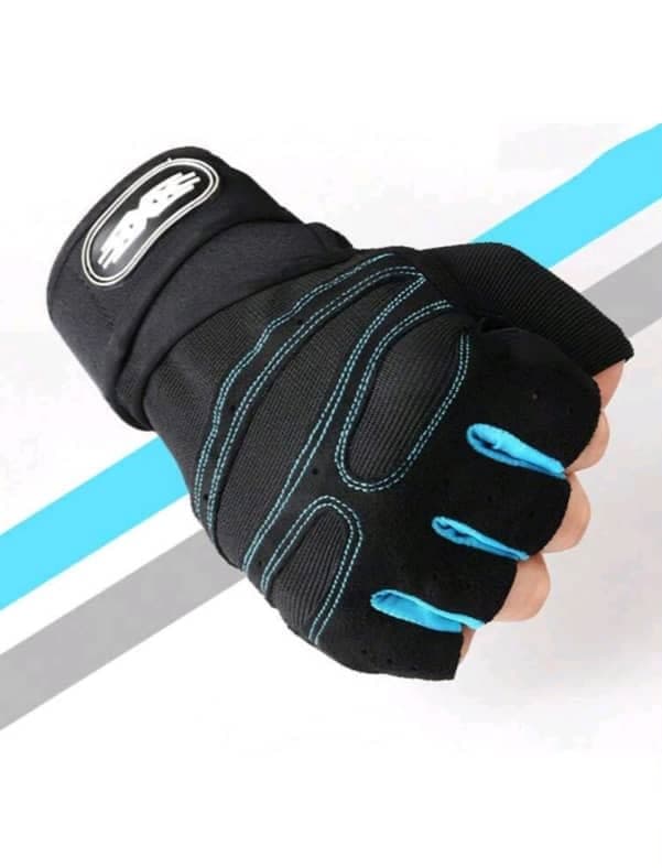 Guantillas acolchadas XXX celestes