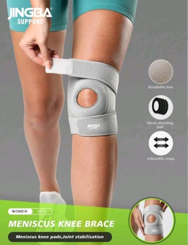 Rodillera Ortopédica JINGBA Gris