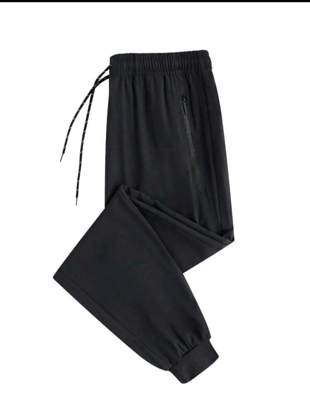 Pantalón negro casual de secado rápido