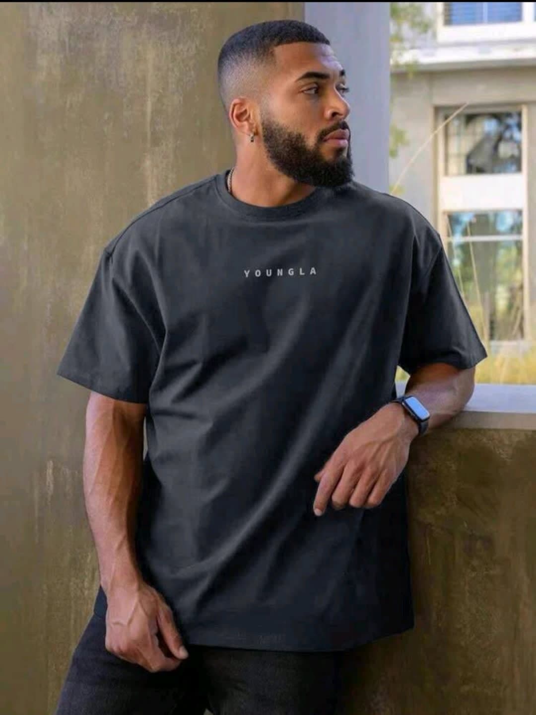 Pullover negro YOUNGLA