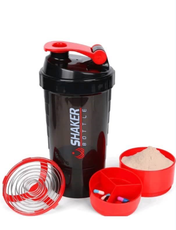 Shaker Profesional Rojo