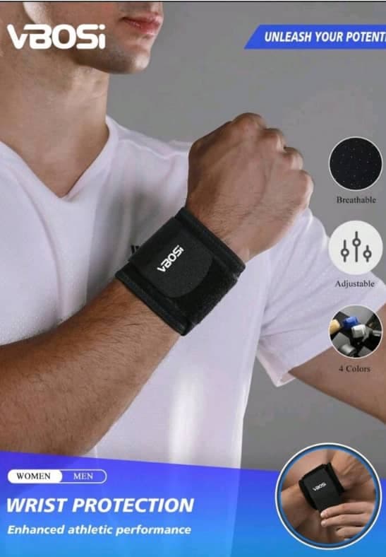 muñequeras de compresión ajustables