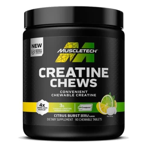 Creatine chews Muscletech (90 cápsulas)