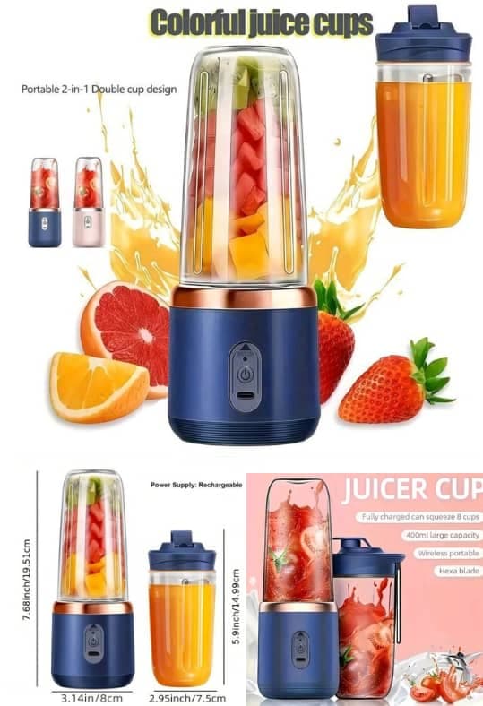 Batidora portátil 400ml